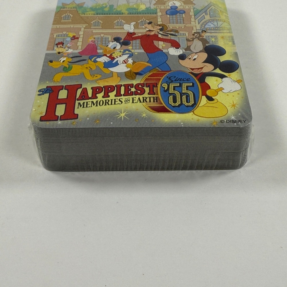 Disneyland Happiest Memories on Earth Playing Cards 50th Anniversary Sealed - Picture 6 of 9